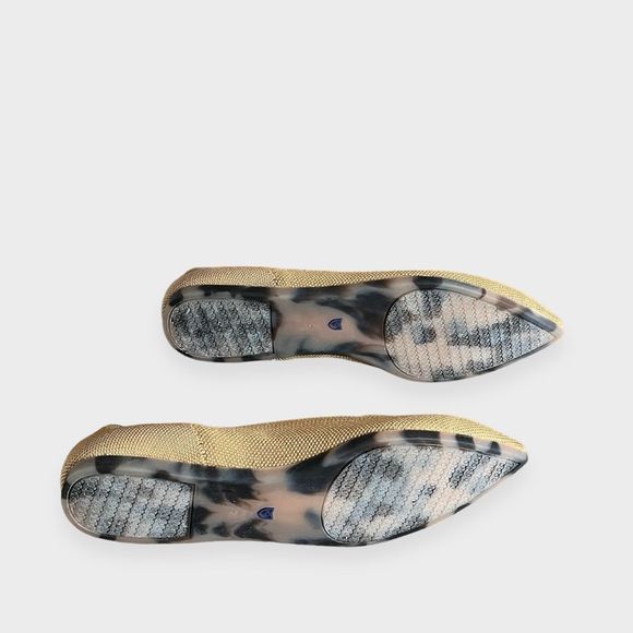 NEW Rothy’s The Point Camel 9 Pointed Toe Slip On Flats Tan Comfortable Flats - Picture 6 of 7